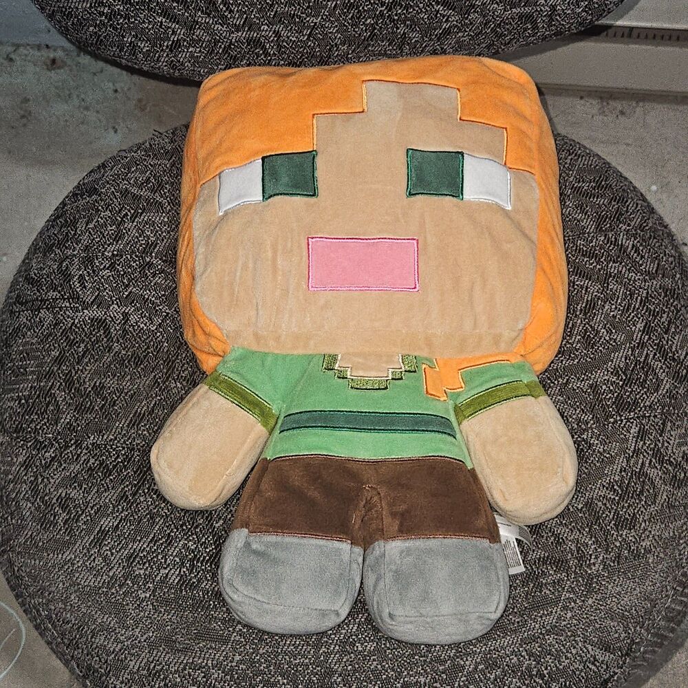 Minecraft Pillow Buddy "Alex" Mojang Jinx 17" Tall